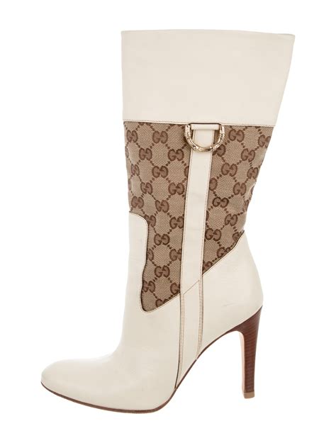 gucci bootie heels|gucci high heel boots women.